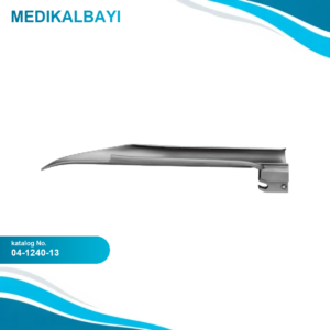 04.1240.13 Amer.Miller Laringoskop Bıçağı F/O 132mm, #2