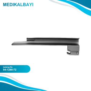 04.1260.72 Guedel Neagus Laringoskop Bıçağı F/O 72mm, #1