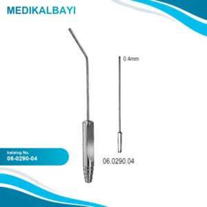 06.0290.04 Wullstein Mikro Aspirasyon Kanülü Ø 0.4mm