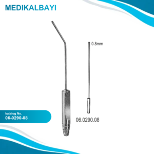 06.0290.08 Wullstein Mikro Aspirasyon Kanülü Ø 0.8mm