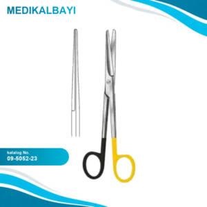 09.5052.23 Mayo Makas Düz 23cm S/CUT, TC