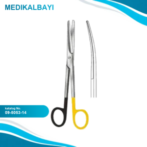 09.5053.14 Mayo Operasyon Makası Eğri 14.5cm S/CUT, TC