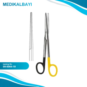 09.5064.19 Mayo Stille Makas Düz 19cm S/CUT, TC