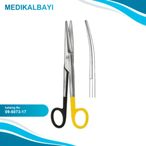 09.5073.17 Mayo Noble Makas Eğri 17cm S/CUT, TC