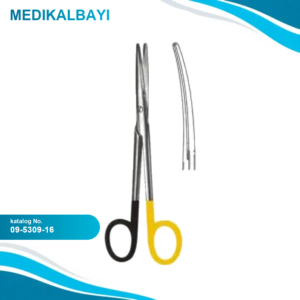 09.5309.16 Mayo Lexer Operasyon Makası Eğri 16cm S/CUT, TC