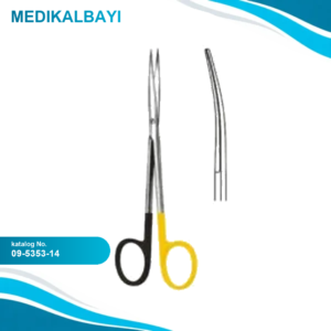 09.5353.14 Metzenbaum Fino Makas Eğri 14.5cm S/CUT, TC