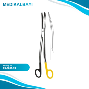 09.5650.24 Siebold Makas S/Eğri 24cm S/CUT, TC