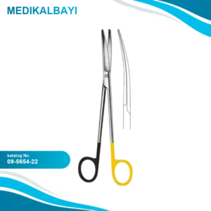 09.5654.22 Wertheim Makas Eğri 22.5cm S/CUT, TC