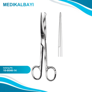 10.0046.14 İnsizyon Makas Düz 14cm