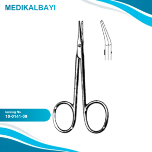 10.0141.09 AEBLI Göz Makası Açılı Sağ 9cm