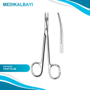 10.0174.20 Kilner (Ragnell) Makas Eğri 20cm