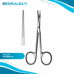 10.0300.10 Lexer Baby Operasyon Makası Düz 10cm