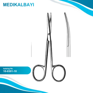 10.0301.10 Lexer Baby Operasyon Makası Eğri 10cm
