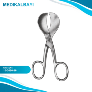 10.0680.10 U.S.A patt Göbek Makası 10cm