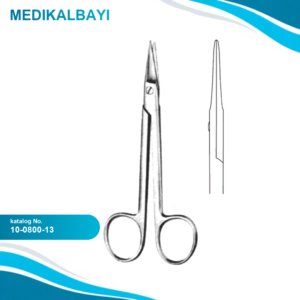 10.0800.13 Systrunk Tırnak Yarma Makası Düz 13cm
