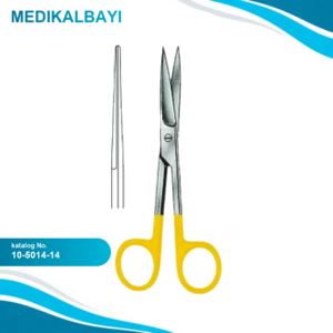 10.5014.14 Operasyon Makası Keskin/Keskin Düz 14.5cm TC