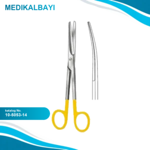10.5053.14 Mayo Makas Eğri 14.5cm TC