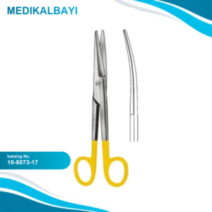 10.5073.17 Mayo Noble Makas Eğri 17cm TC