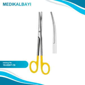 10.5307.16 Lexer Operasyon Makası Eğri 16cm TC