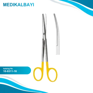 10.5311.16 Lexer-Fino Diseksiyon Makası Eğri 16cm TC