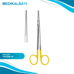 10.5336.15 Metzenbaum Makas Düz 15cm TC