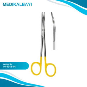 10.5341.14 Metzenbaum Makas Eğri 14.5cm TC