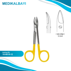 10.5815.12 Special Makas Eğri 12cm TC