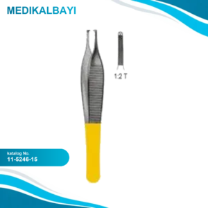 11.5246.15 Adson Forseps 1x2t, 15cm TC