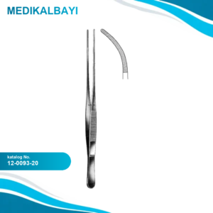 12.0093.20 Brophy Forseps Eğri 20cm