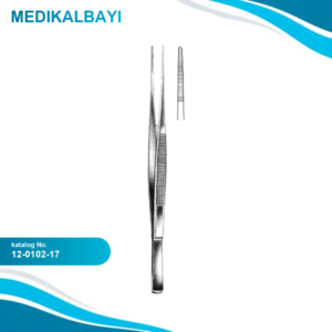 12.0102.17 Taylor Forseps Düz 17.5cm