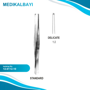 12.0112.10 Standart Doku Forsepsi 1x2T, 10.5cm
