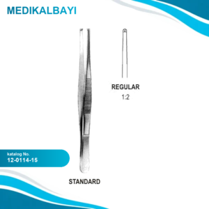 12.0114.15 Standart Doku Forsepsi 1x2T 15cm