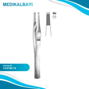 12.0168.12 Lanes Doku Forsepsi 2x3T 12.5cm