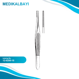 12.0200.15 McIndoe Doku Forsepsi 1x2T 15cm