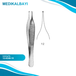 12.0246.18 Adson Doku Forsepsi 1x2T 18cm