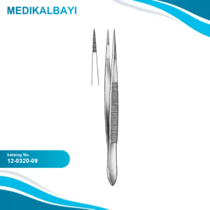12.0320.09 Mikro Forseps Düz 9cm