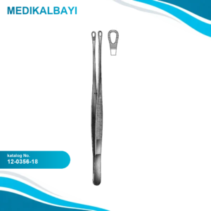 12.0356.18 Singley Tuttle Akciğer Kavrama Forsepsi 18cm