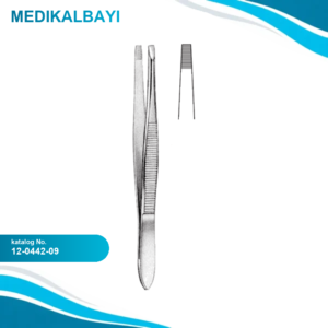 12.0442.09 Douglas Cilia Forseps Dar tip 9cm