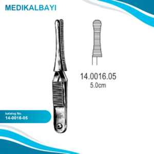 14.0016.05 Johns-Hopkins Hemostatik Forseps Düz 5cm