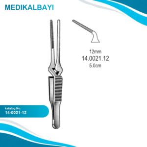14.0021.12 Diethrich Bulldog Klemp 12mm,5.0cm