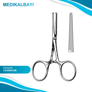 14.0044.08 Terrier Hemostatik Forseps 1x2T 8.5cm