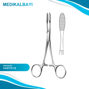 14.0172.12 Pean Hemostatik Forseps Düz 12.5cm