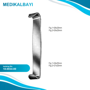 18.0034.00 Parker Ekartör Çift Taraflı set/2, 18cm