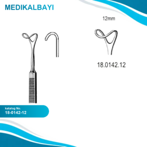 18.0142.12 Ekartör Oyuk blade 12mmx16cm