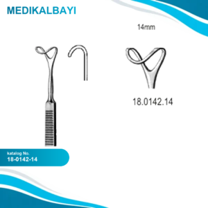 18.0142.14 Ekartör Oyuk blade 14mmx16cm