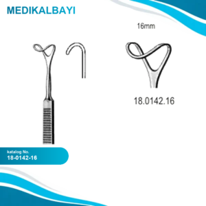 18.0142.16 Ekartör Oyuk blade 16mmx16cm