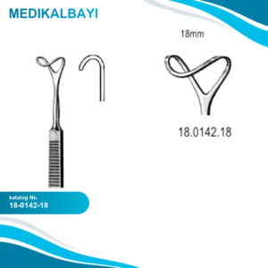 18.0142.18 Ekartör Oyuk blade 18mmx16cm