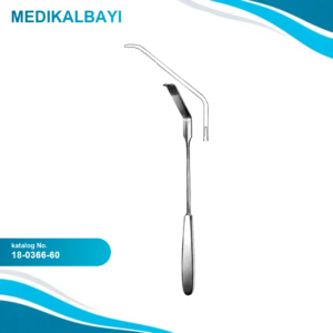 18.0366.60 Zenker Ekartör Serrated 60x12mm, 26cm