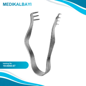 19.0050.07 Finsen Ekartör Keskin 3x4pr. 7cm