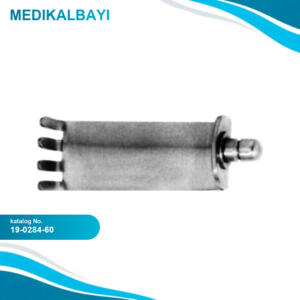 19.0284.60 Caspar Ekartör için Medial Uç 60x20mm